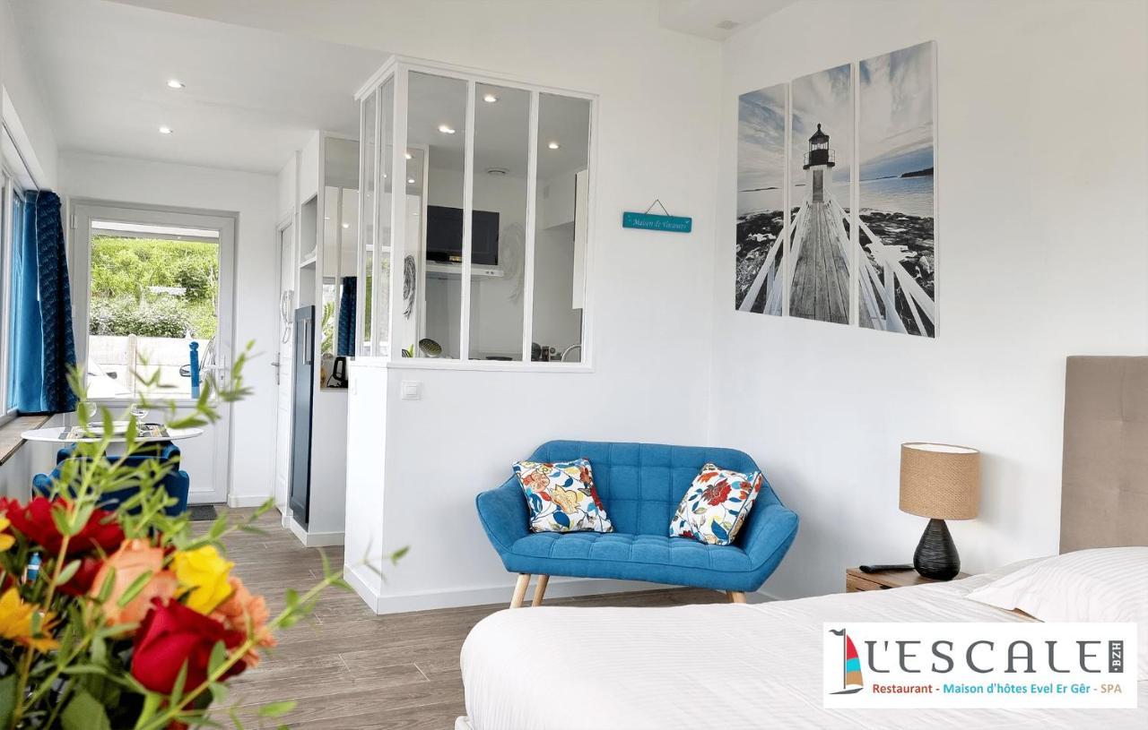 L'Escale Evel Er Ger Bed & Breakfast Locquirec Exterior photo